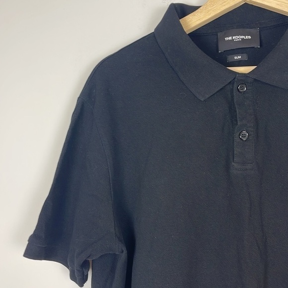 The Kooples black polo shirt size extra large - Picture 5 of 9